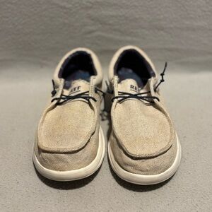 Reef Casual Slip-On Shoes in Tan/Bone color size 7